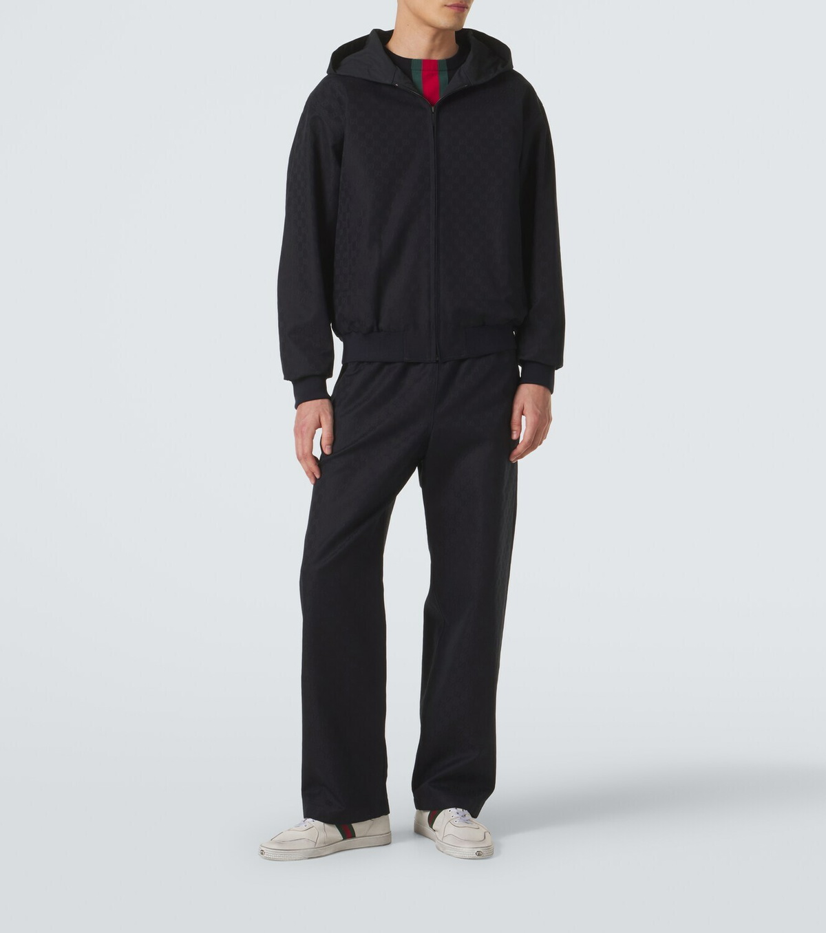 Gucci GG canvas straight-leg pants