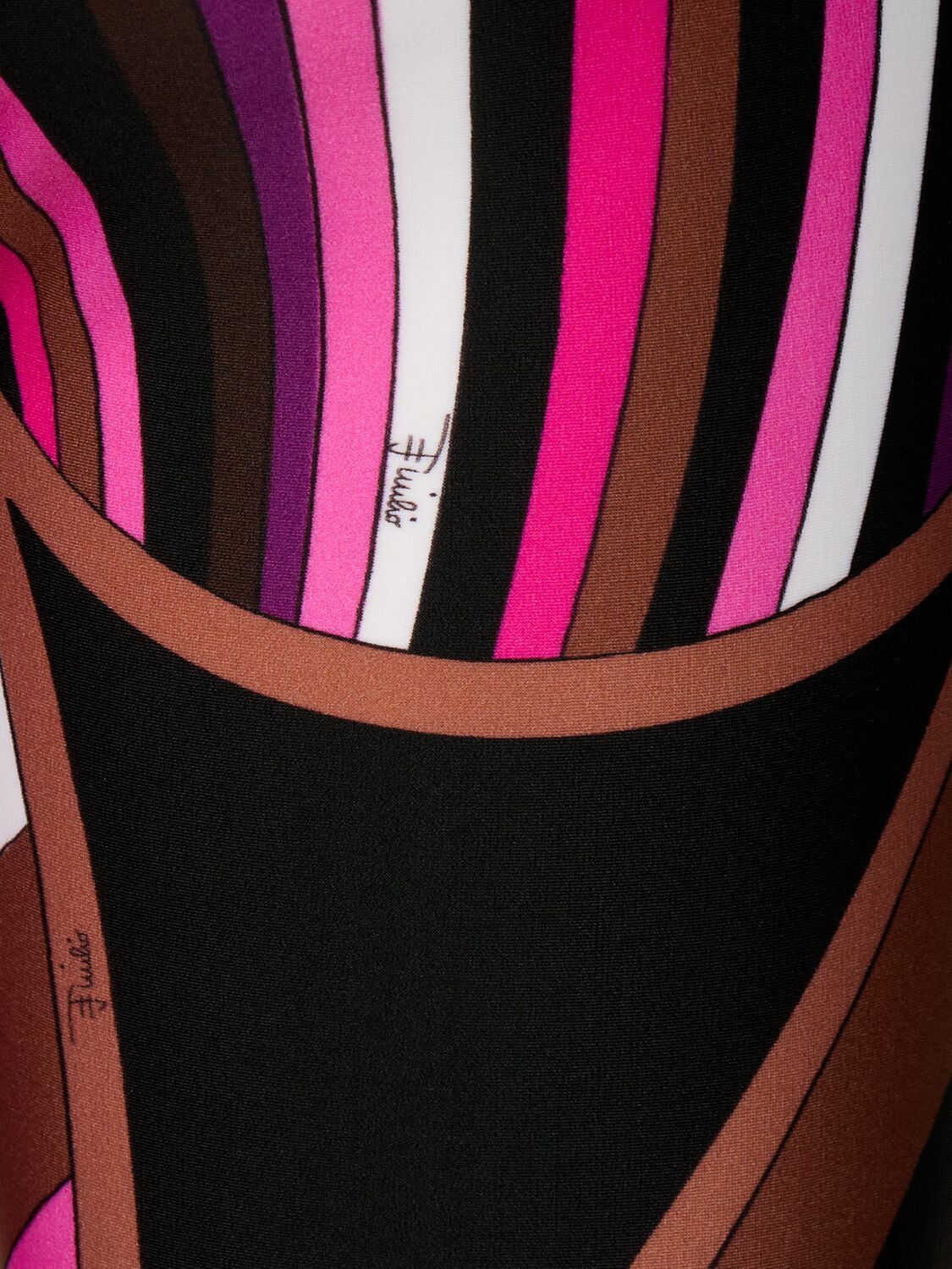 PUCCI Printed Lycra Jumpsuit Emilio Pucci