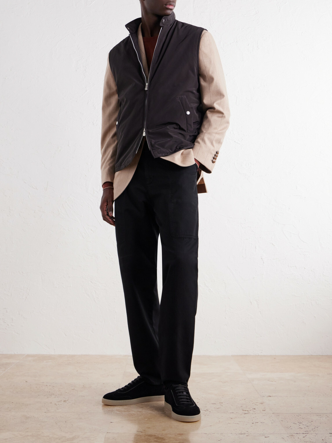 Brunello Cucinelli - Padded Shell Gilet - Black
