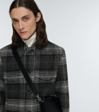 Ami Paris Checked wool jacket