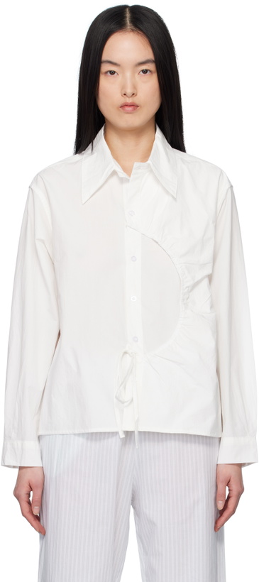 Photo: Deiji Studios White Arch Tie Shirt