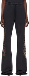 Balenciaga Black Tacky Flared Lounge Pants