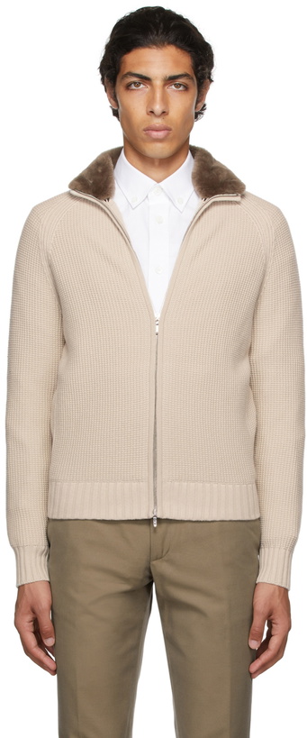 Photo: Loro Piana Beige Cashmere Moscova Jacket