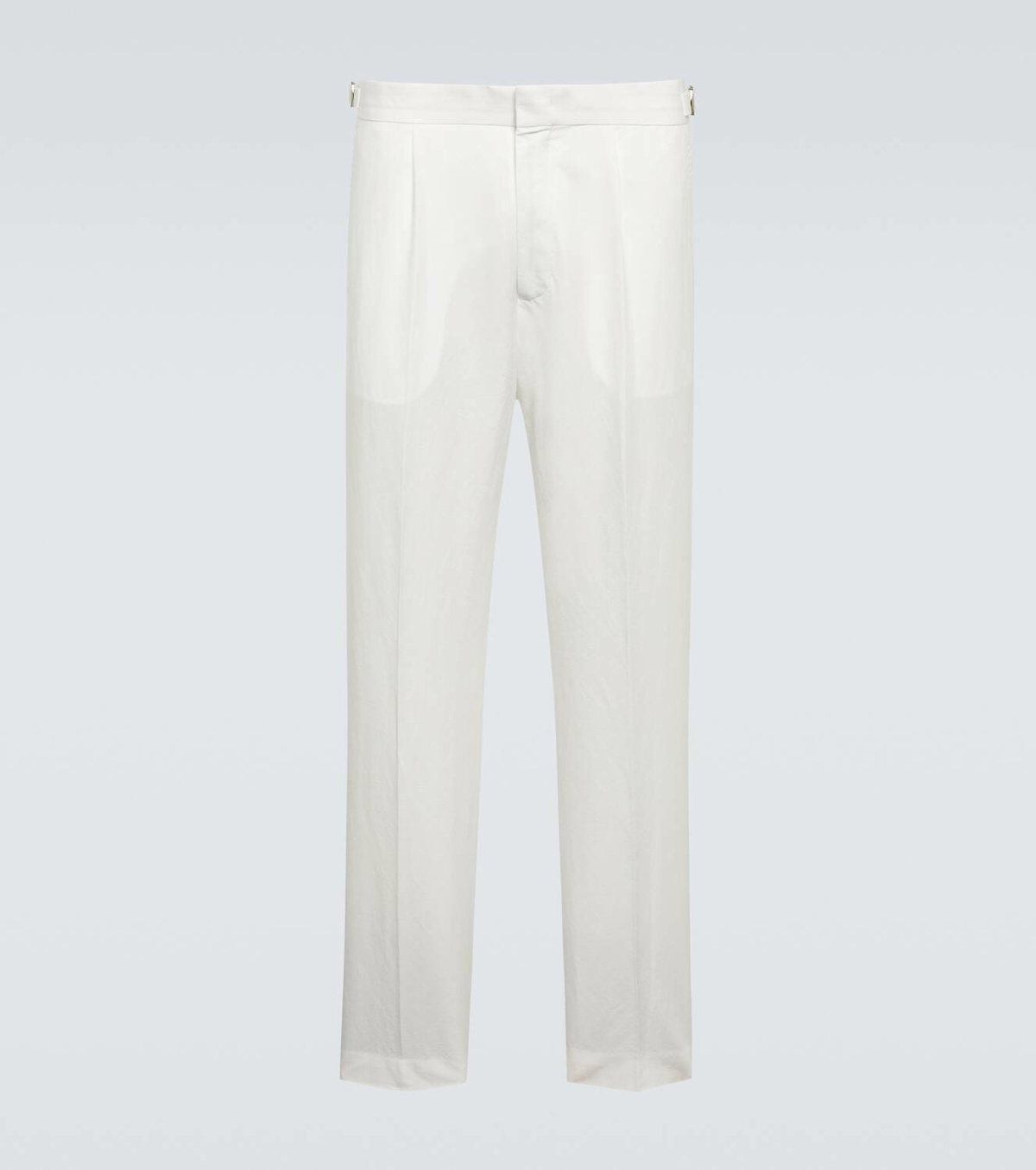 Orlebar Brown Carsyn linen and cotton tapered pants