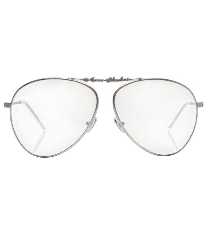 Photo: Acne Studios Logo aviator glasses