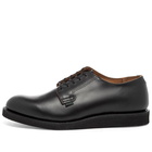 Red Wing Men's 101 Heritage Work Postman Oxford in Black Chaparral