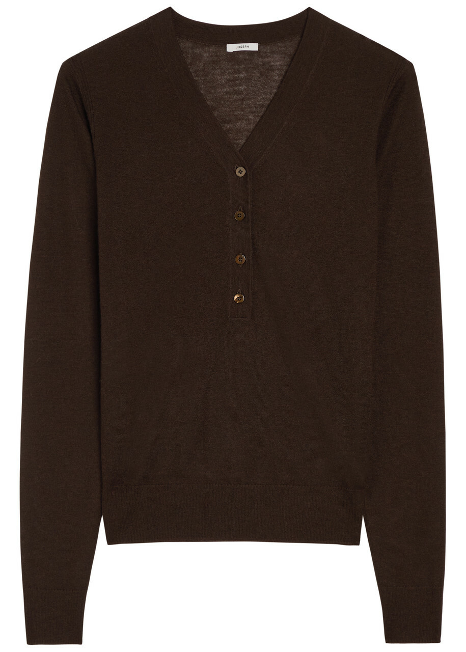 Joseph Gillies Cashmere top Brown