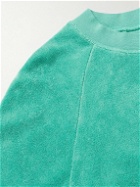 La Paz - Organic Cotton-Terry Sweatshirt - Blue