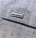 Hanro - Theo Checked Mercerised Cotton Robe - Men - Gray