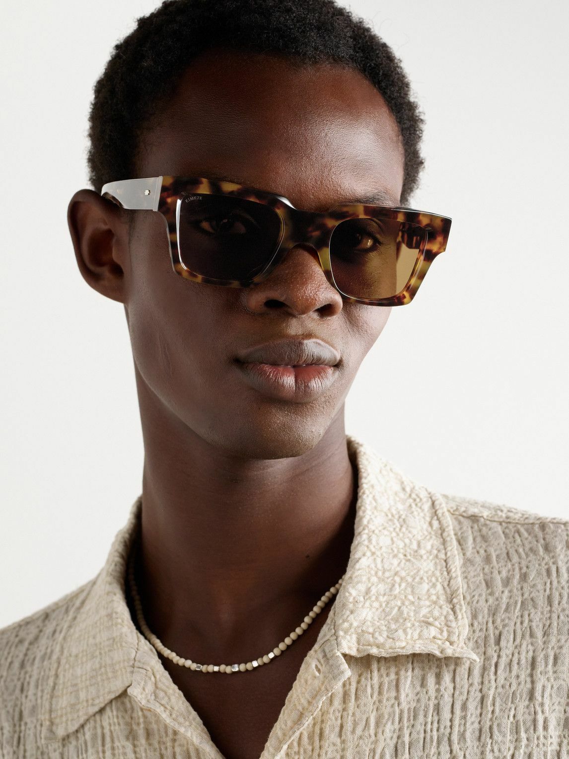 Kimeze - Mahi Oversized Square-Frame Tortoiseshell