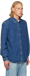 Diesel Blue D-Simply Denim Shirt