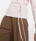 Jardin des Orangers Belted wool and cashmere sweater