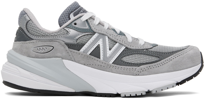 New Balance Gray Made in USA 990v6 Sneakers New Balance