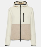 Loro Piana Colorblocked cashmere hoodie