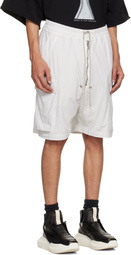 Rick Owens DRKSHDW Off-White Temple Cargobela Shorts