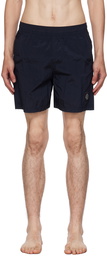 Stone Island Navy Double-Dyed Swim Shorts