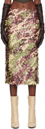 KNWLS Multicolor Olivia Midi Skirt
