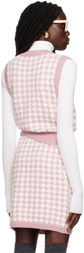 Ernest W. Baker SSENSE Exclusive Pink & White Vest