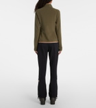 Moncler Grenoble Fleece zip-up sweater