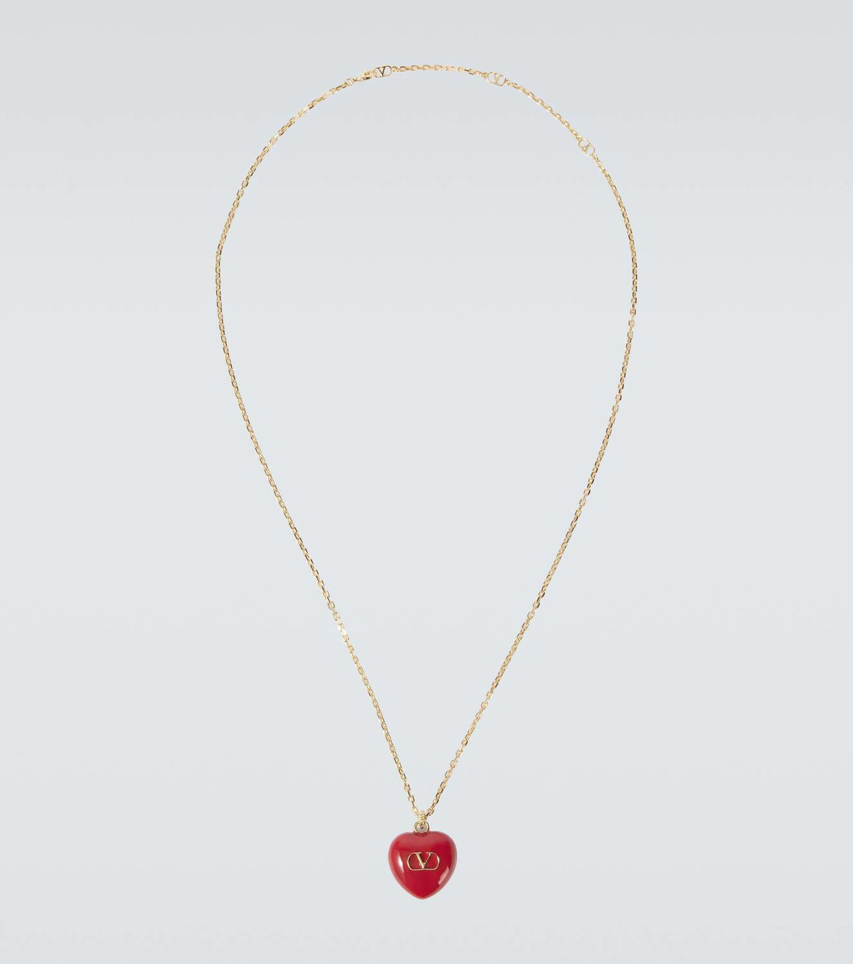 Valentino Garavani Cœur Royal VLogo pendant necklace