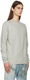 John Elliott Grey University Long Sleeve T-Shirt