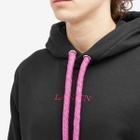 Lanvin Men's Tubular Curb Hoodie in Black