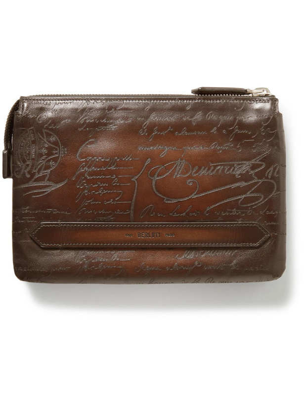 Photo: Berluti - Scritto Venezia Leather Pouch