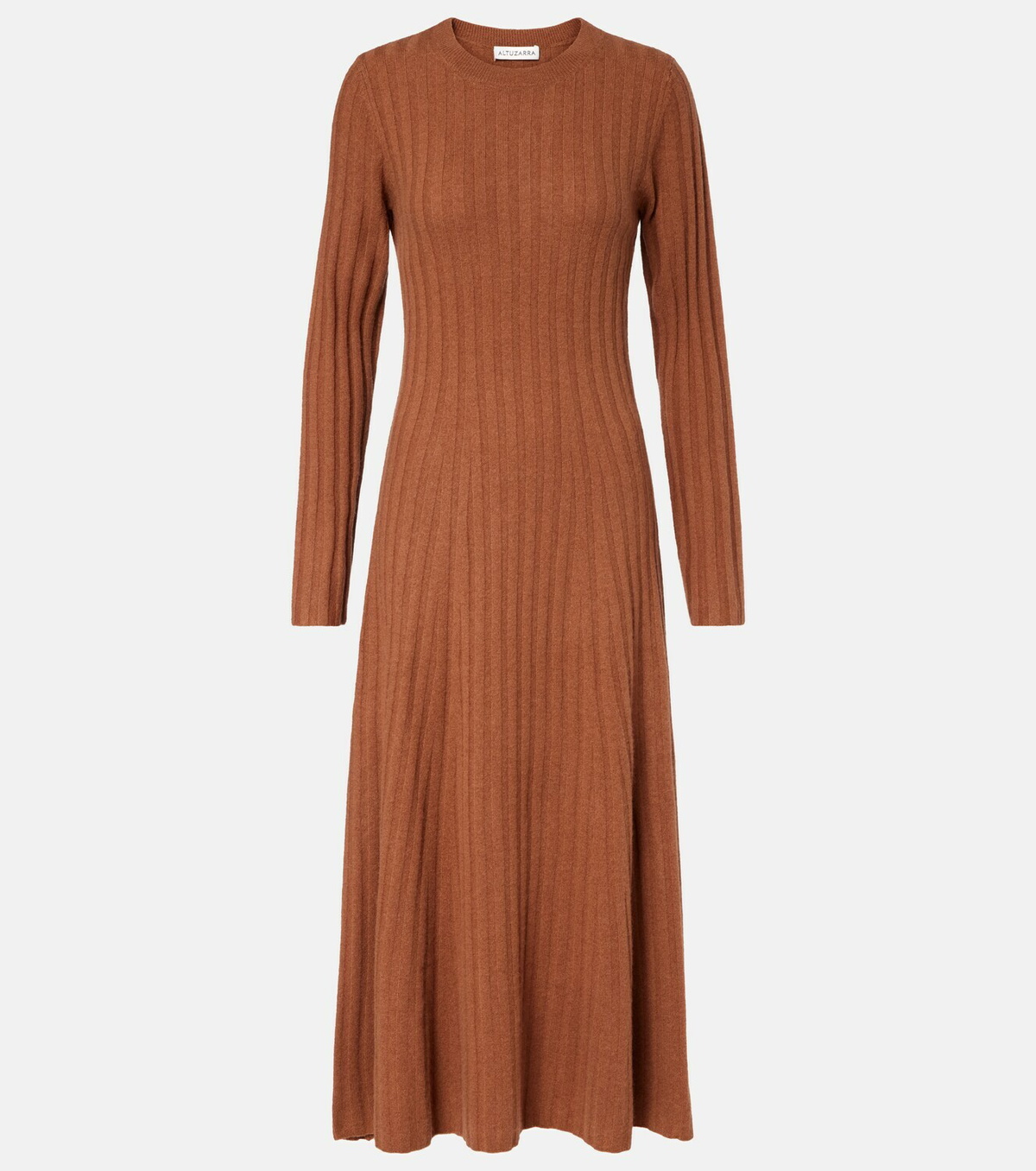 Altuzarra Gia ribbed-knit wool and cashmere maxi dress