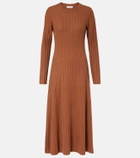 Altuzarra Gia ribbed-knit wool and cashmere maxi dress