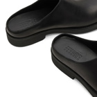 MM6 Maison Margiela Men's Leather Slip On in Black