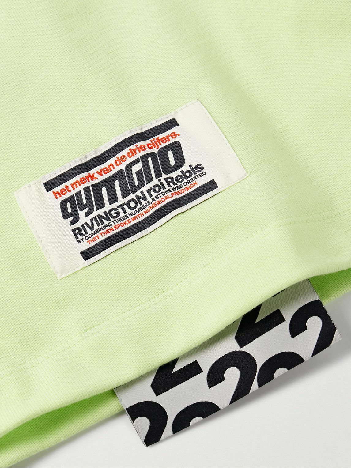 RRR123 - Fasting for Faster Oversized Printed Appliquéd