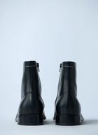MM6 Maison Margiela Anatomic Stitch Leather Boots