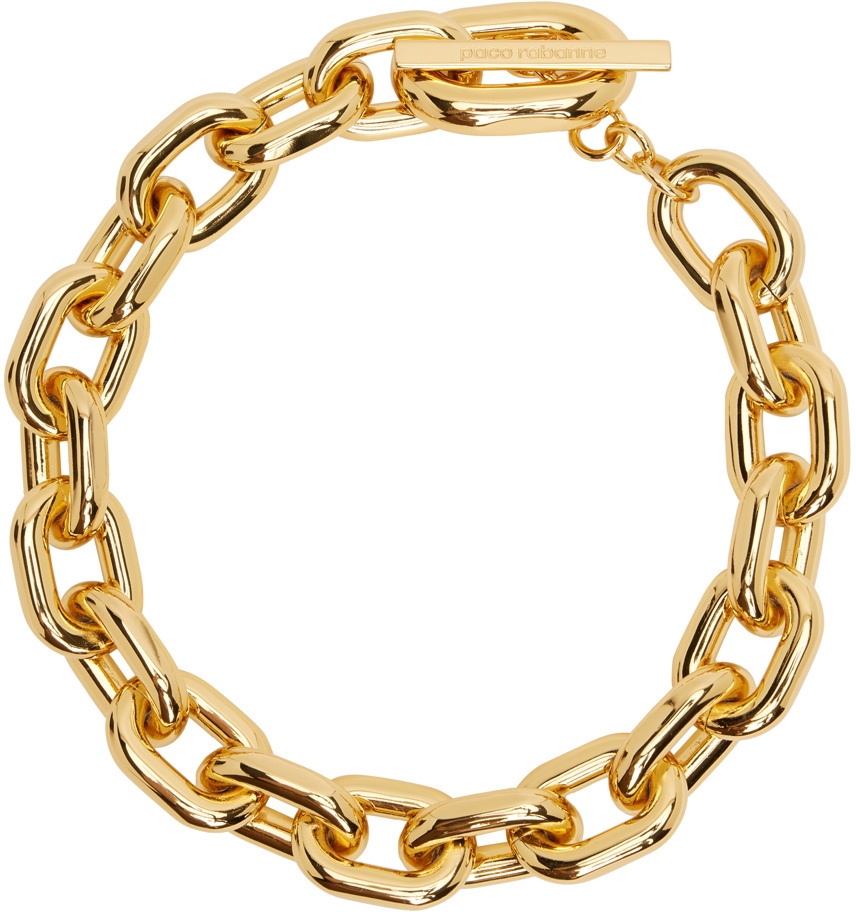 Rabanne Gold XL Link Necklace Paco Rabanne