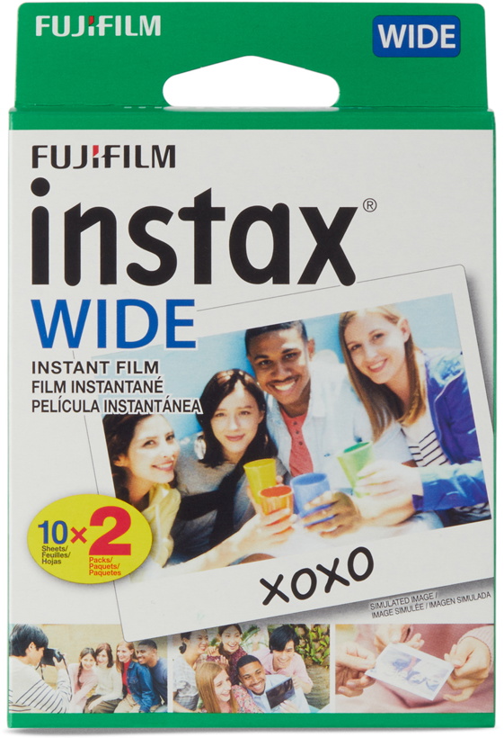 Photo: Fujifilm instax wide Instant Film, 20 Exposures