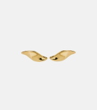 Khaite Leaf clip-on earrings