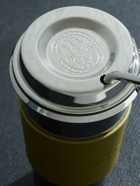 Christofle - Leather-Trimmed Stainless Steel Coffee Cup