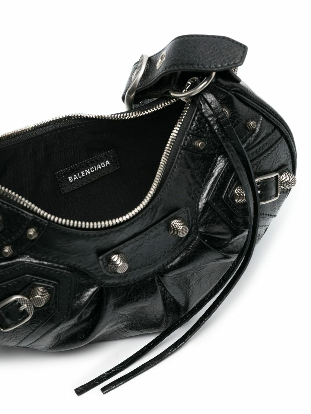 ハンドバッグ Balenciaga Black Leather Le Cagole Mini Handbag Balenciaga Le Cagole Small Shoulder Bag | Saks Fifth Avenue