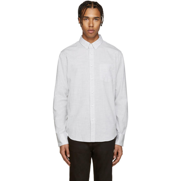 Photo: Rag and Bone Grey Yokohama Shirt