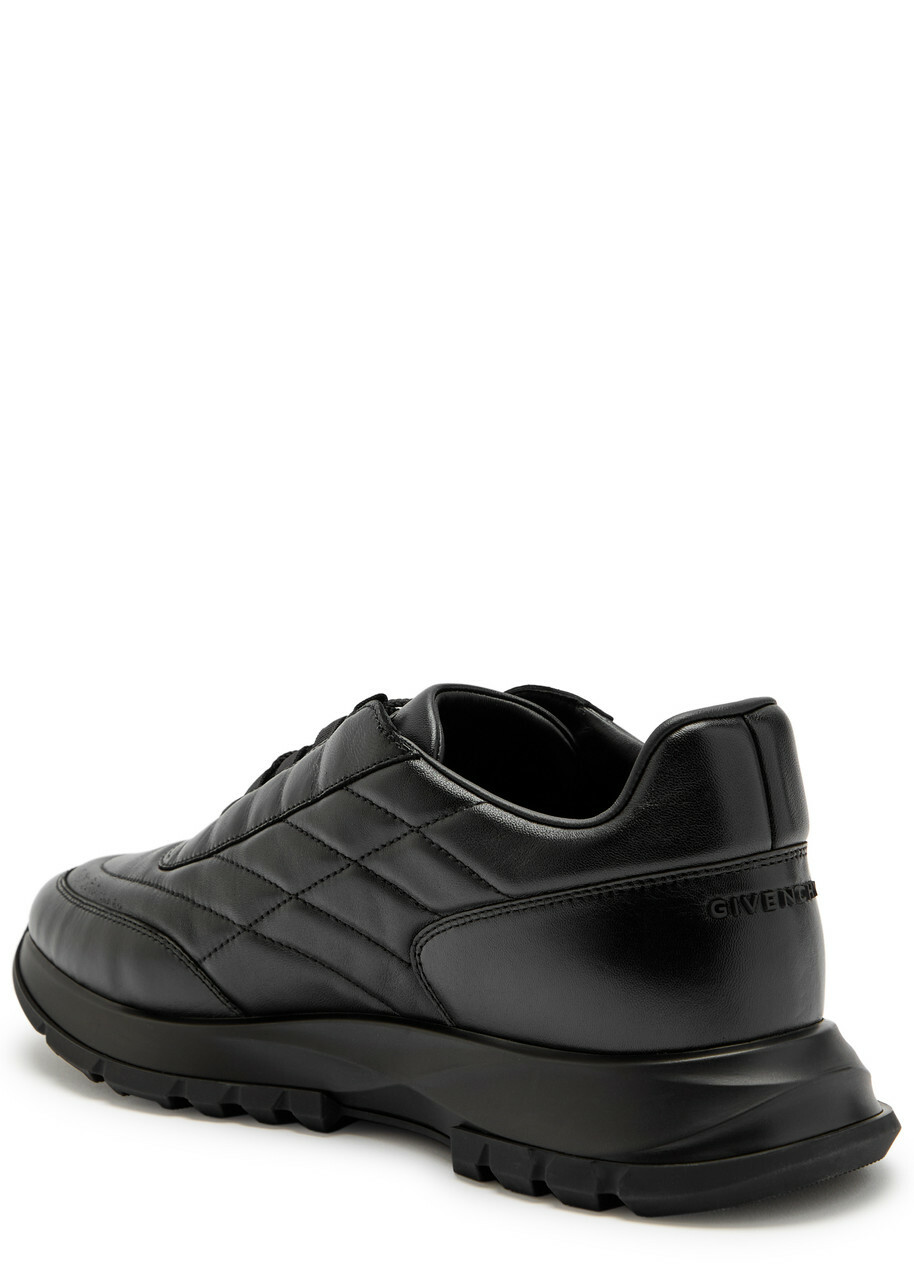 Givenchy Quilted Leather Sneakers Black