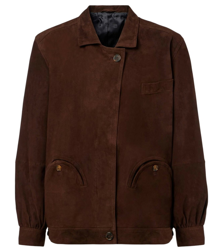 Photo: Blazé Milano Cleo suede bomber jacket