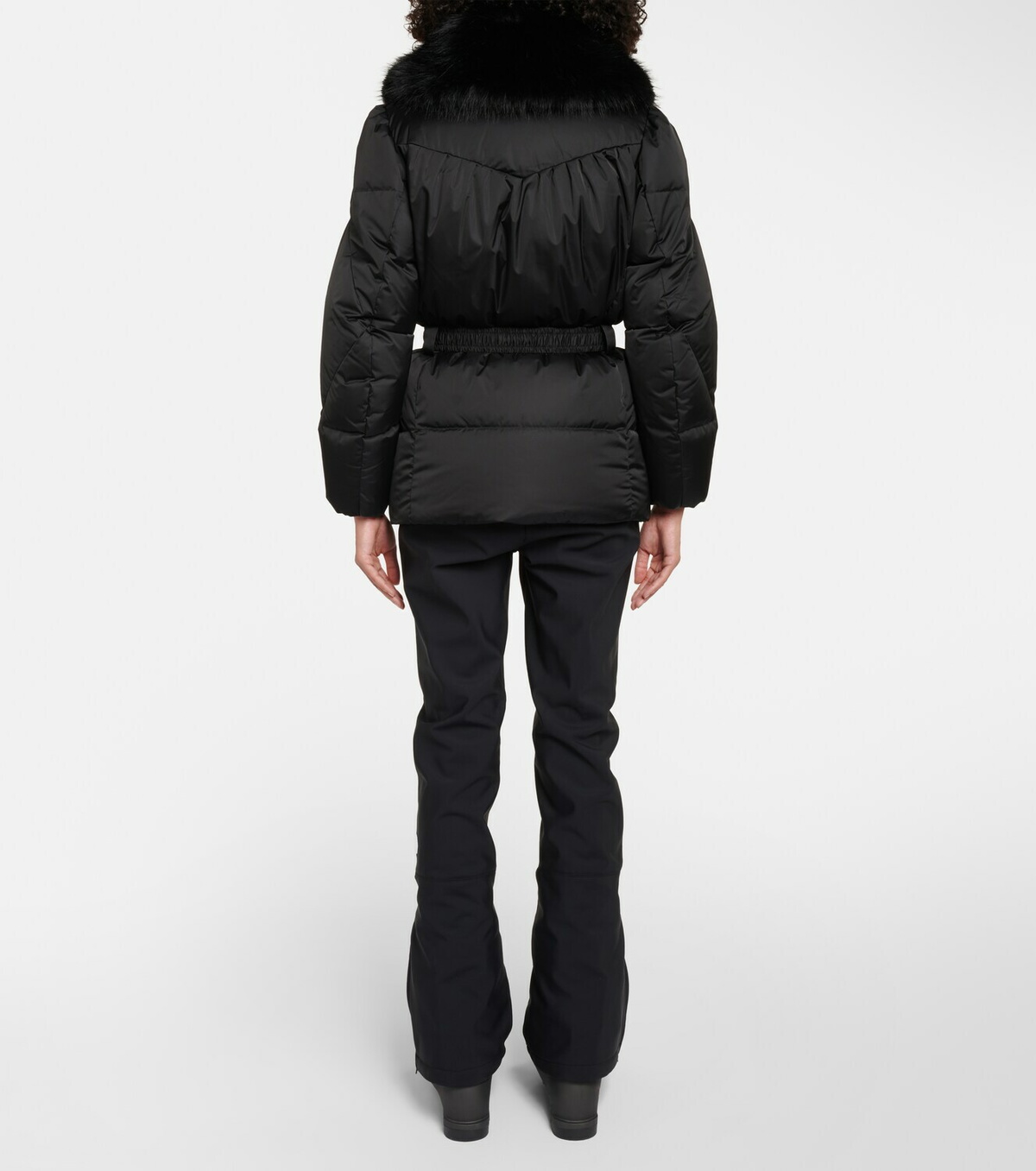 Fusalp Vela faux furtrimmed down jacket Fusalp