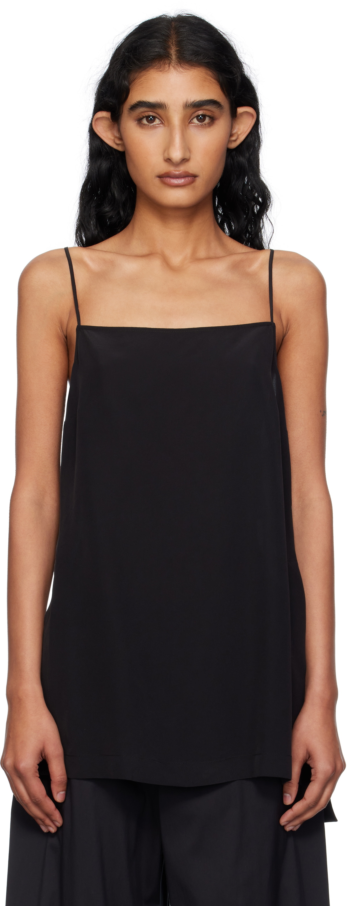 Max Mara Black Calipso Tank Top