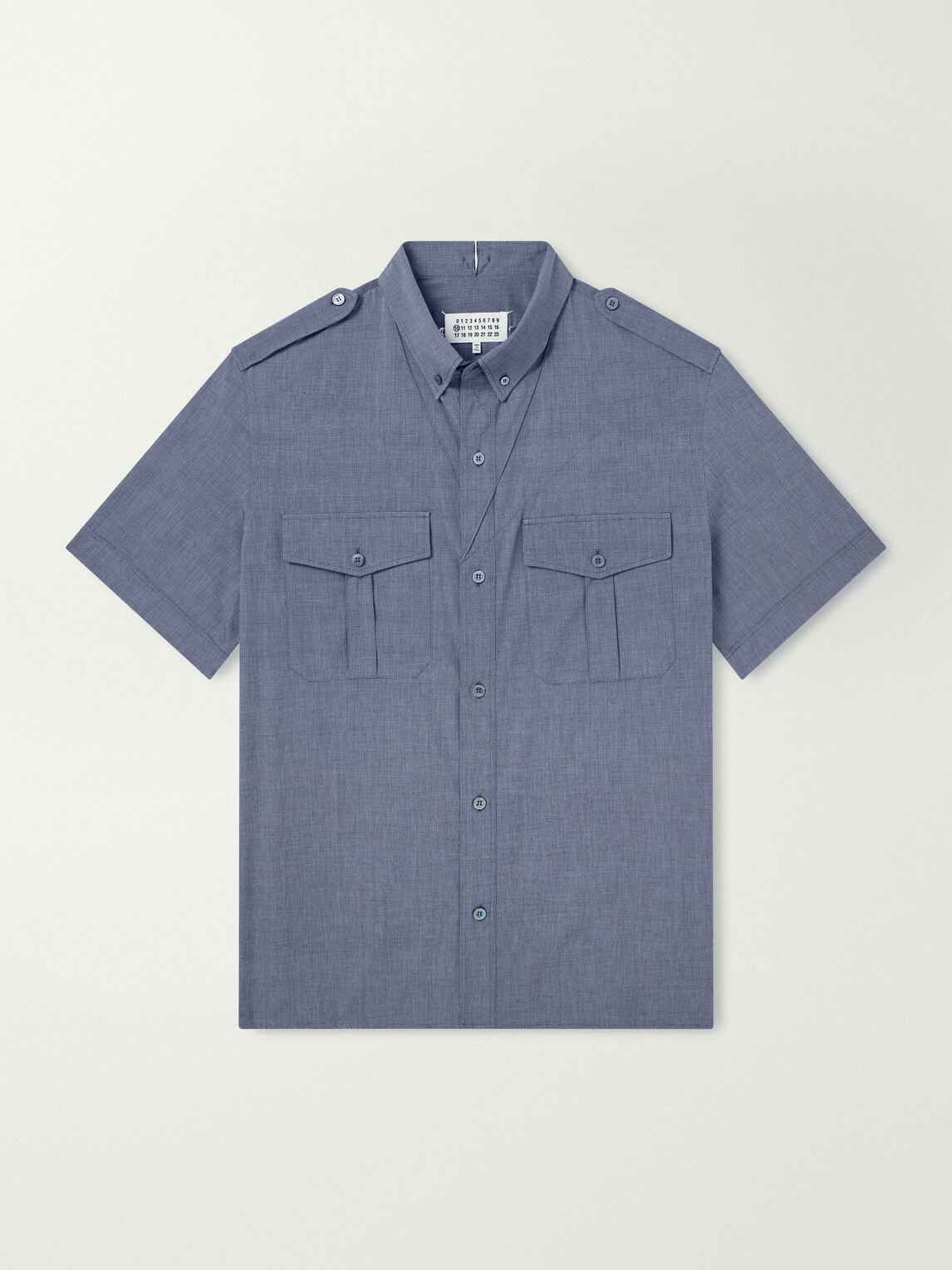 Maison Margiela - Cotton Shirt - Blue
