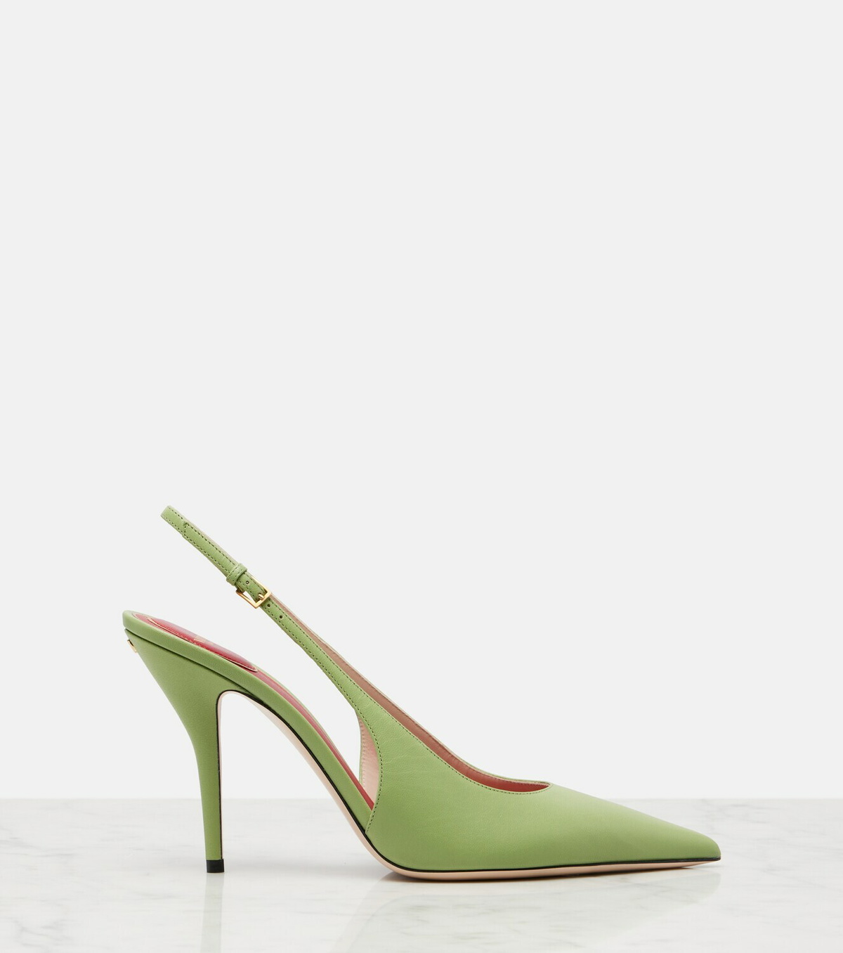 Valentino Garavani Cuttie leather slingback pumps