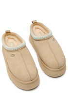 Ugg Tazz II Suede Platform Mules Beige