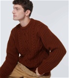 Dries Van Noten Cable-knit wool sweater