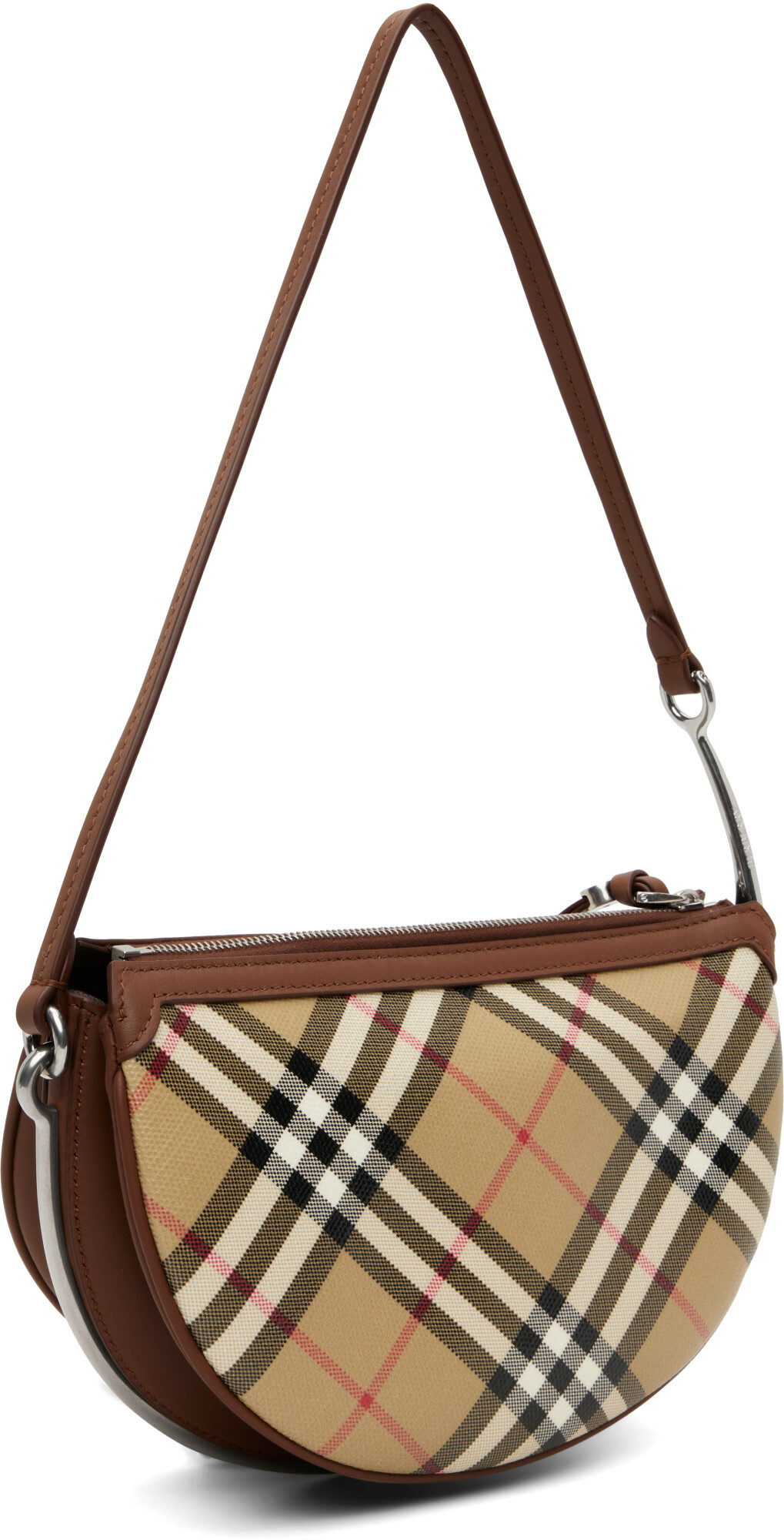 Burberry Beige Small Bridle Saddle Bag