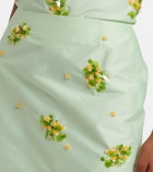 Shushu/Tong Sequined midi skirt
