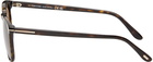 TOM FORD Tortoiseshell Ansel Sunglasses