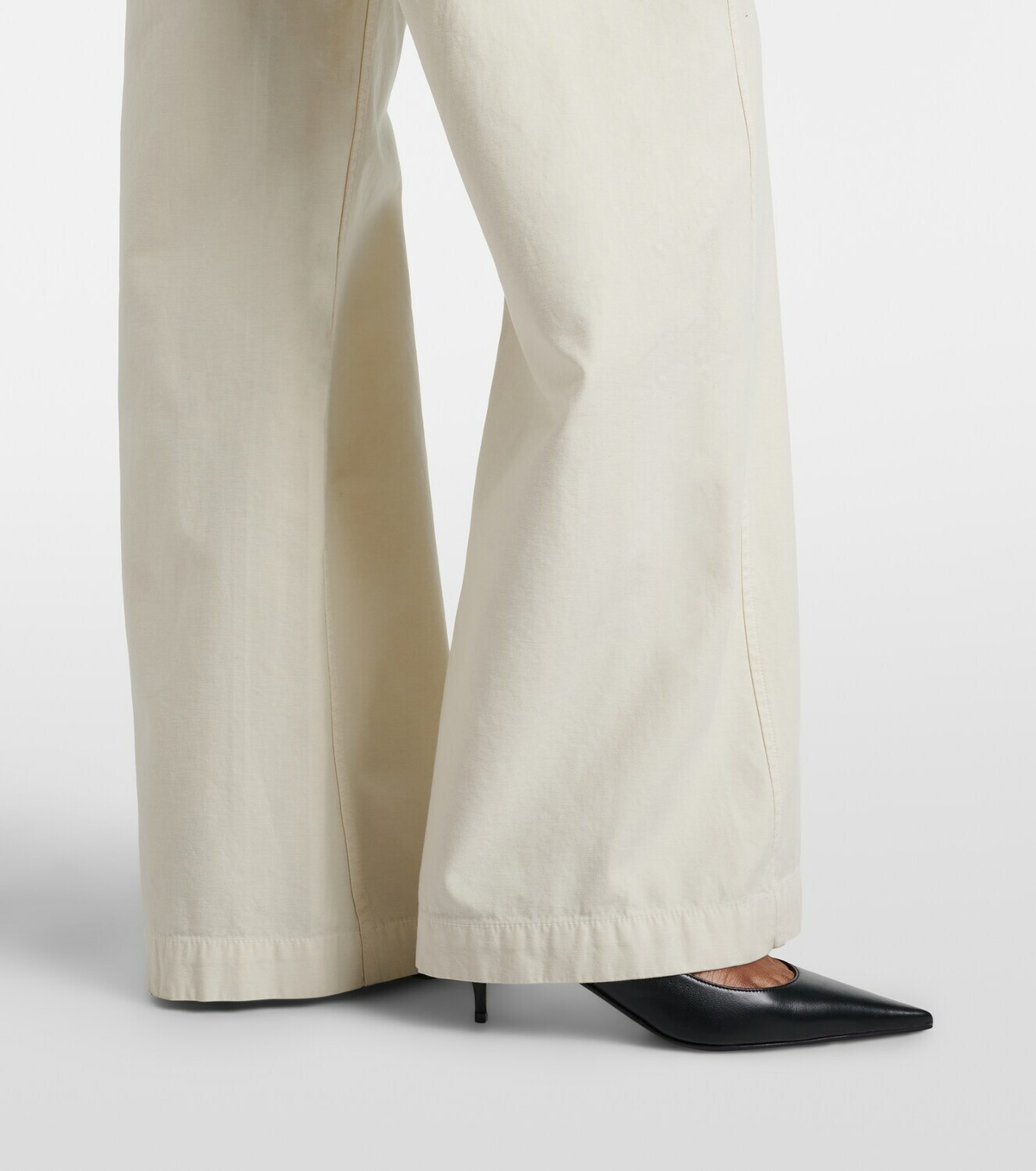 Nili Lotan Reed cotton wide-leg pants